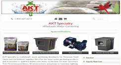Desktop Screenshot of aktspecialty.com